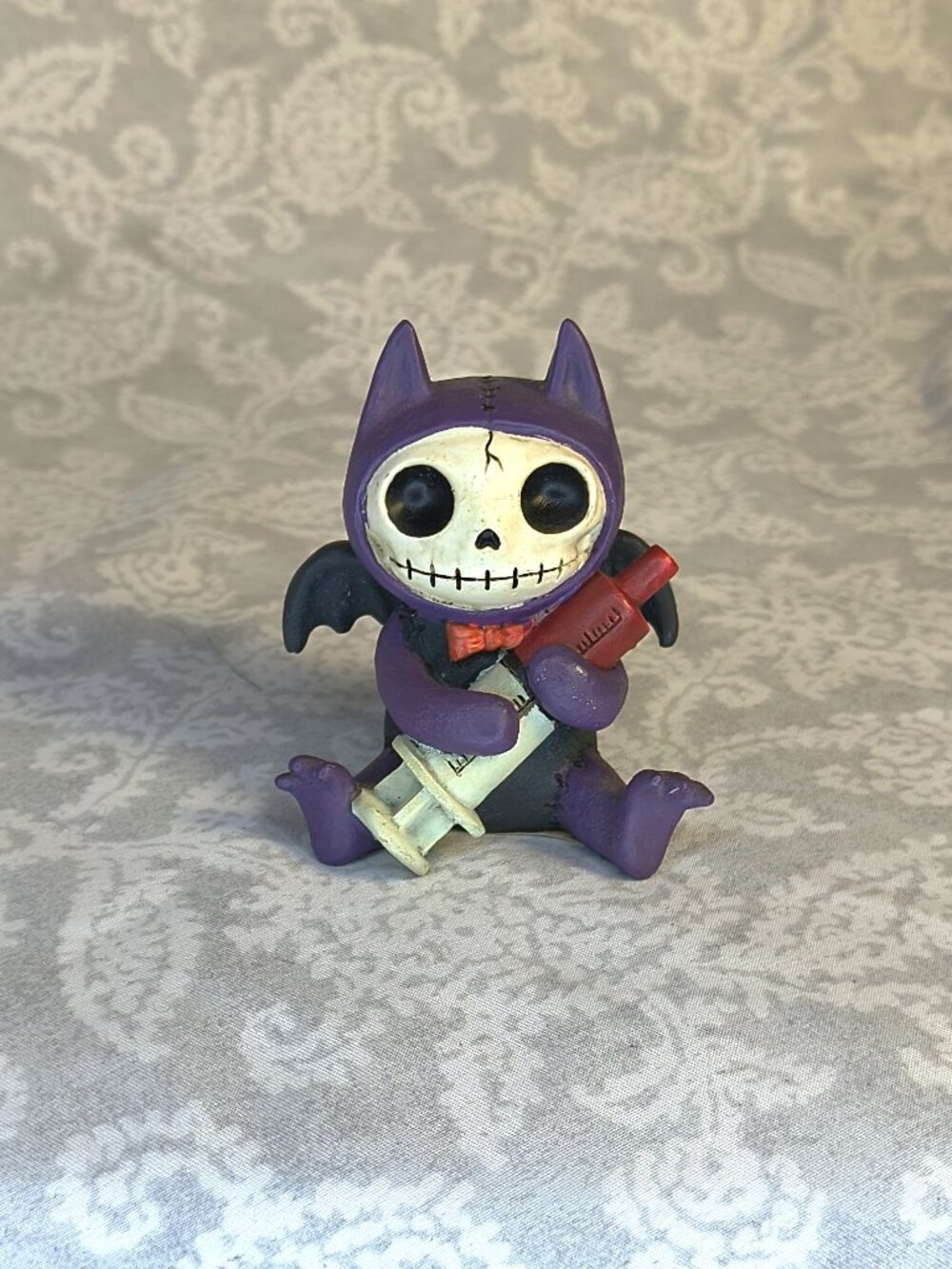 Spooky Summit Collection / Furrybones hand painted 2.5" Flappy bat figurine - Picture 2 of 8
